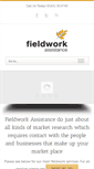 Mobile Screenshot of fieldwork-assistance.co.uk